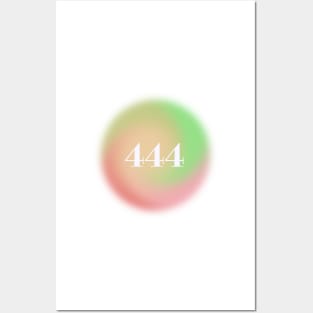 angel numbers 444 Posters and Art